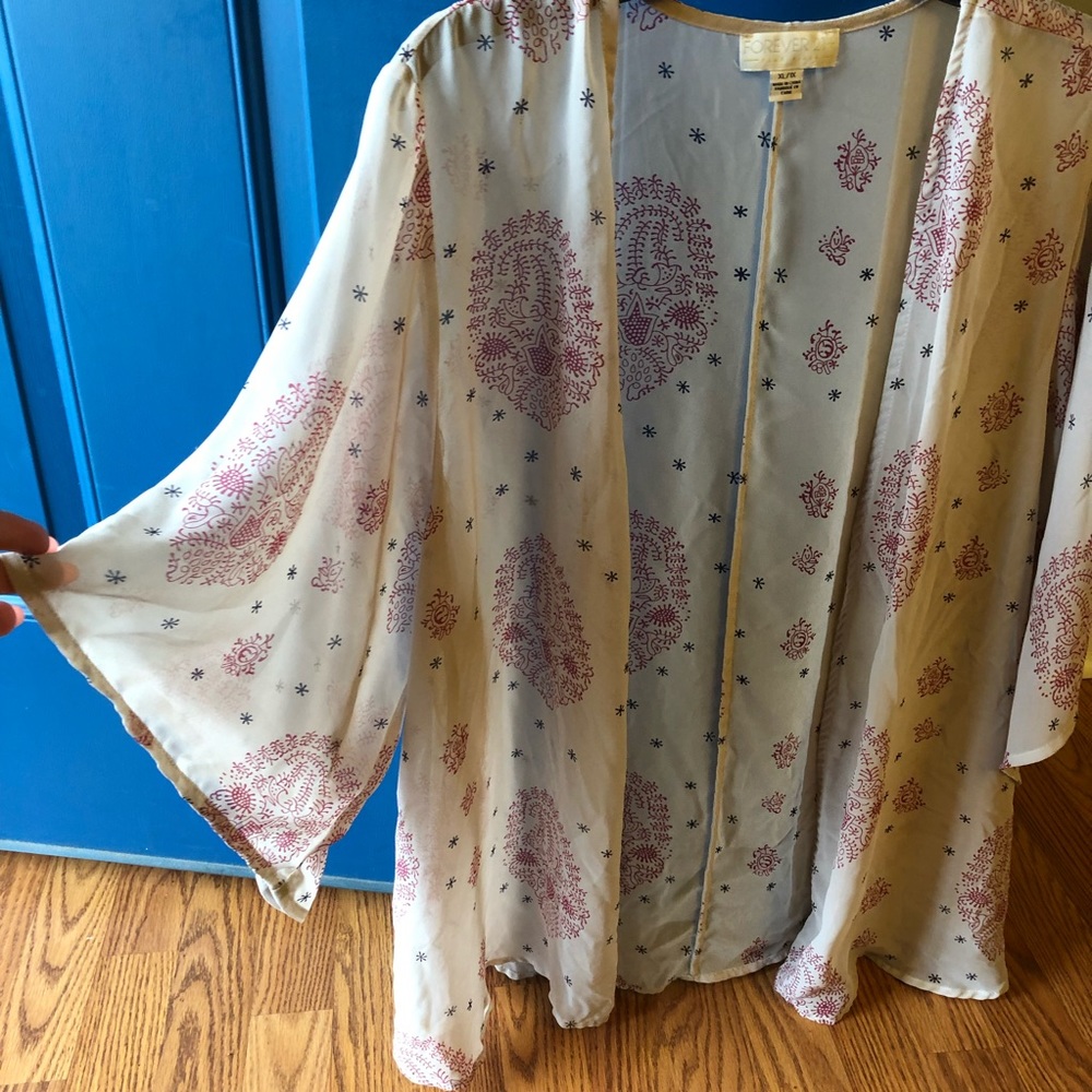 Plus size tan wrap